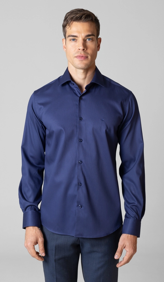 Camisa M/L Slim Mary Maquinetada Cjc
