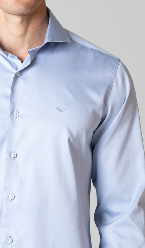 Camisa Manga Longa Lisa Slim