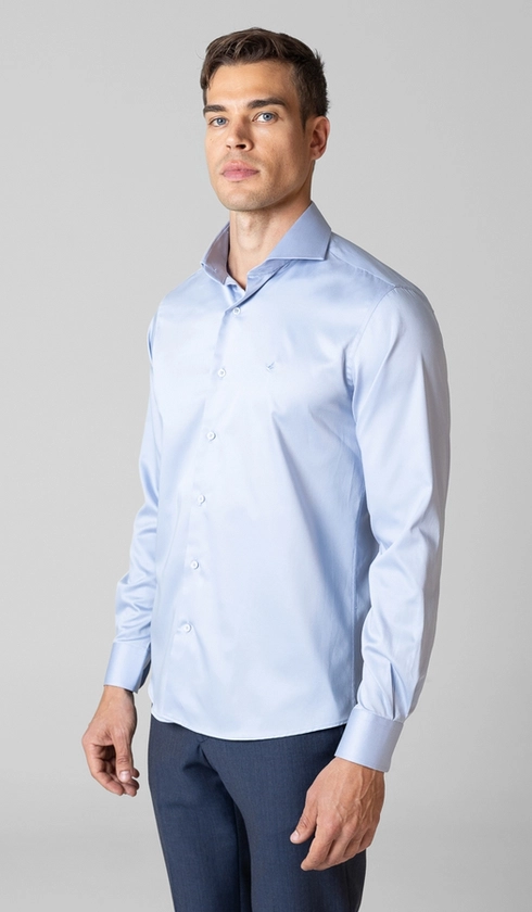 Camisa Manga Longa Lisa Slim
