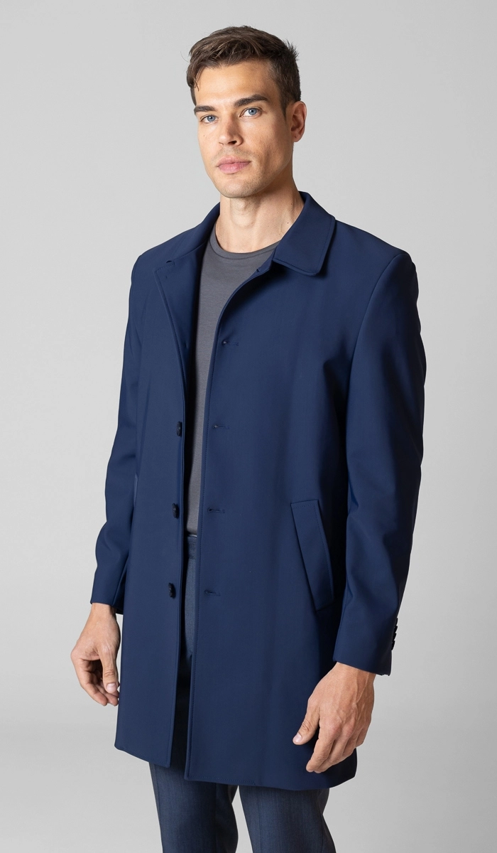 Car Coat Liso Exclusive Fabrics — Brooksfield