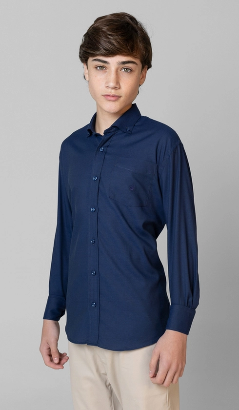 Camisa Manga Longa Oxford Button Down