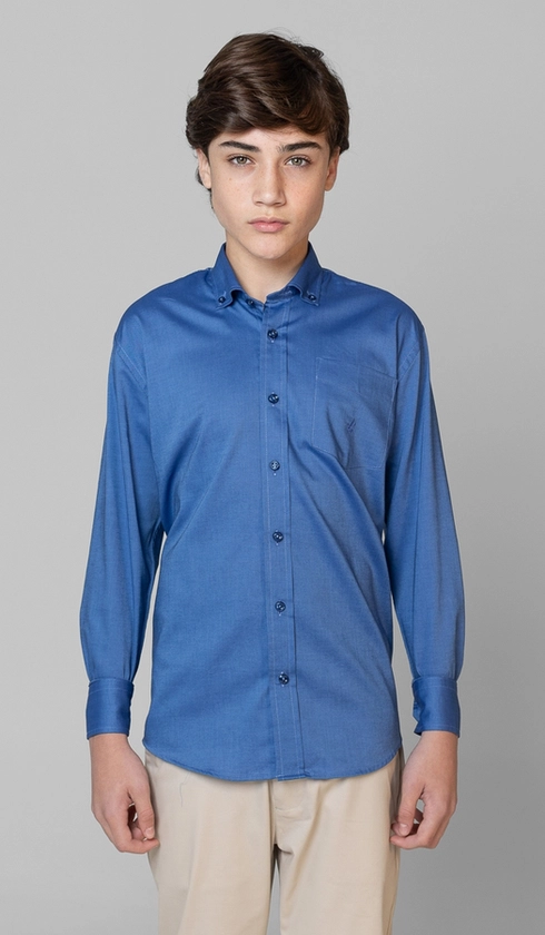 Camisa Manga Longa Oxford Button Down