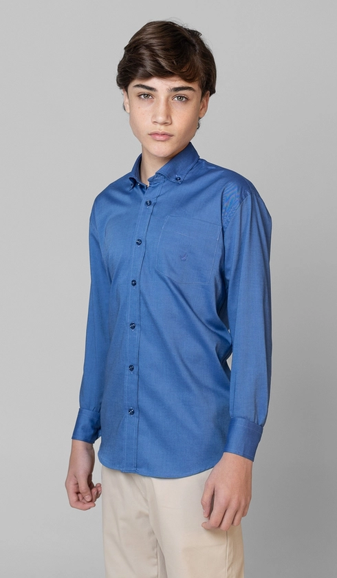 Camisa Manga Longa Oxford Button Down