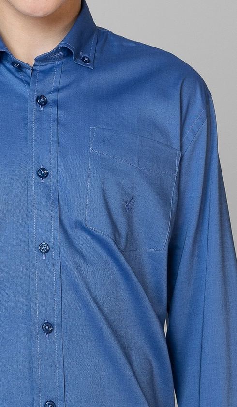 Camisa Manga Longa Oxford Button Down