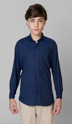 Camisa Manga Longa Oxford Button Down