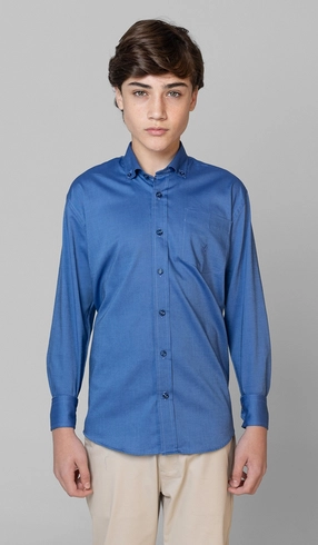 Camisa Manga Longa Oxford Button Down