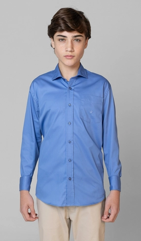 Camisa Social Importada com Barbatana