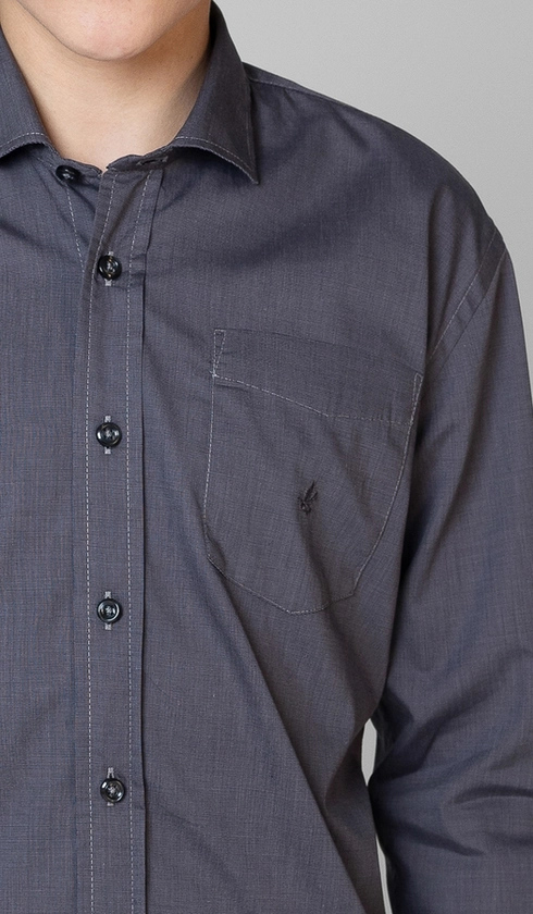 Camisa Social Importada com Barbatana