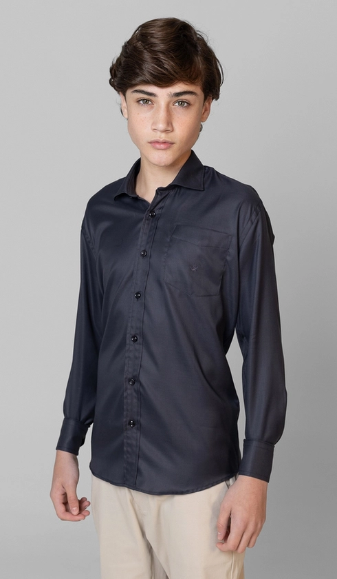 Camisa Social Importada com Barbatana