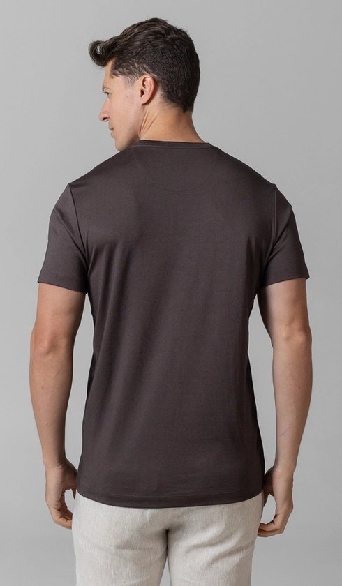 T-Shirt Manga Curta Gola Careca Jet Pima Binada