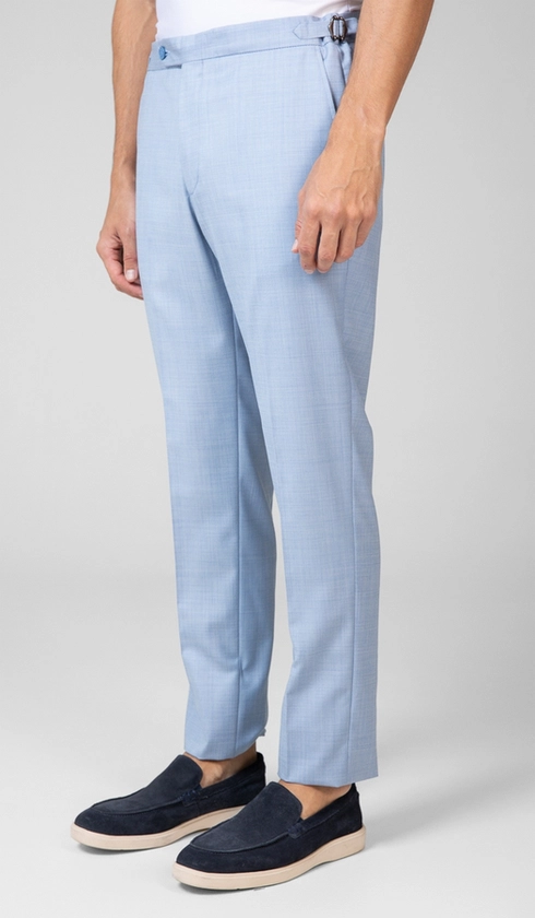 Calça Sport Social Lisa com Fivela Super 120
