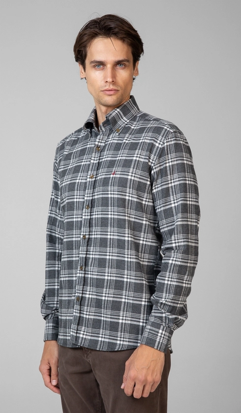 Camisa Manga Longa Flanela Xadrez