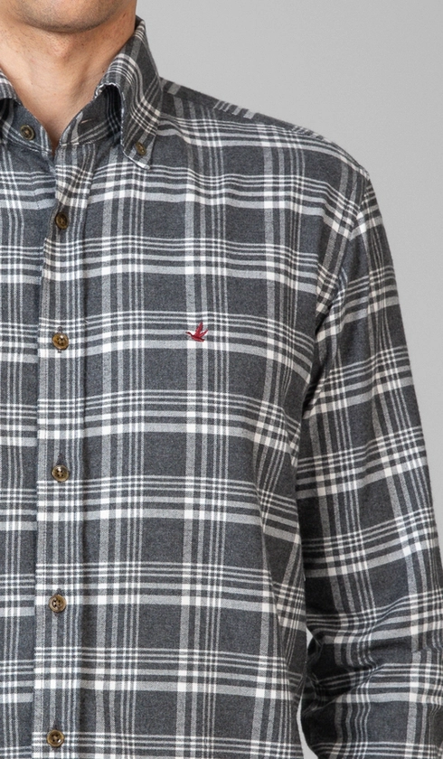 Camisa Manga Longa Flanela Xadrez
