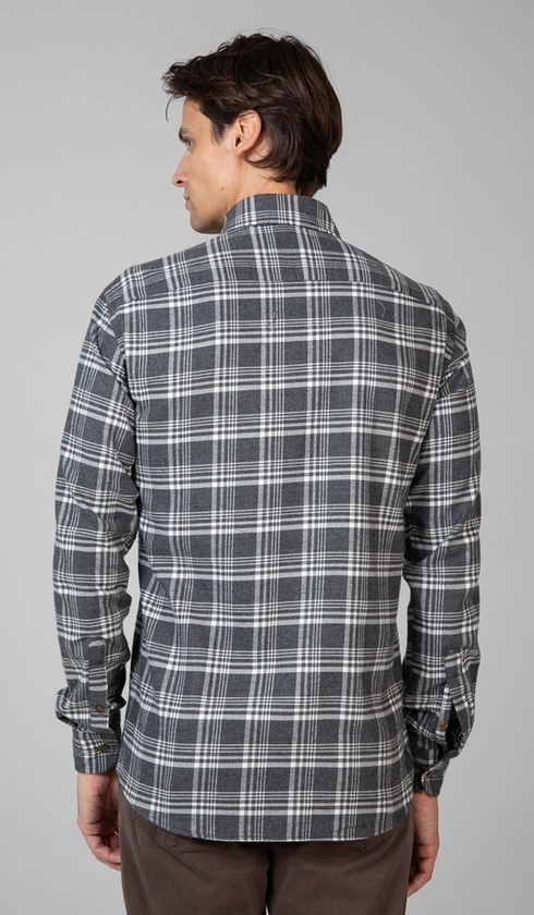 Camisa Manga Longa Flanela Xadrez