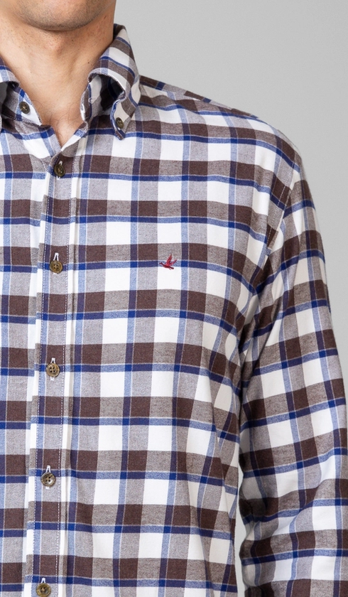 Camisa Manga Longa Flanela Xadrez