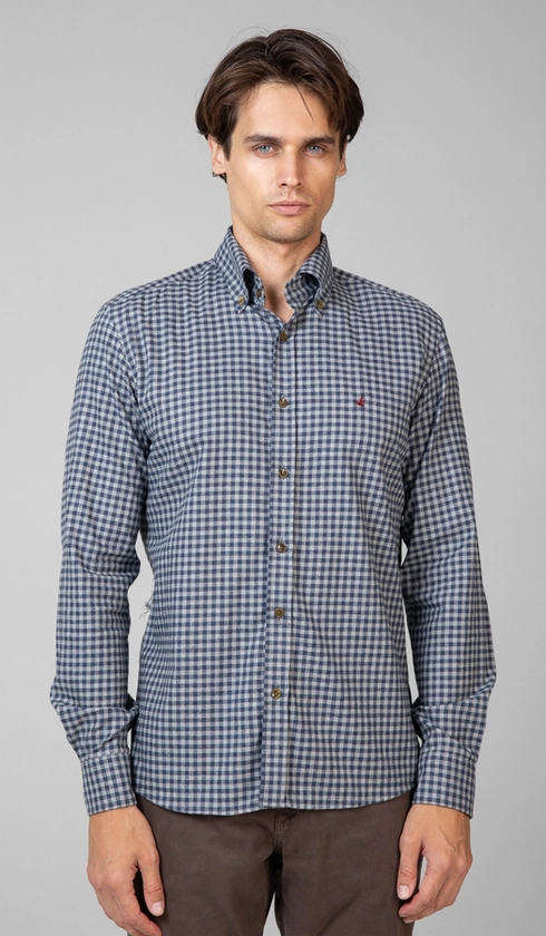 Camisa Manga Longa Flanela Xadrez