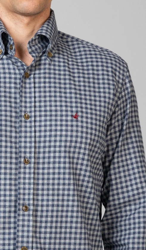 Camisa Manga Longa Flanela Xadrez