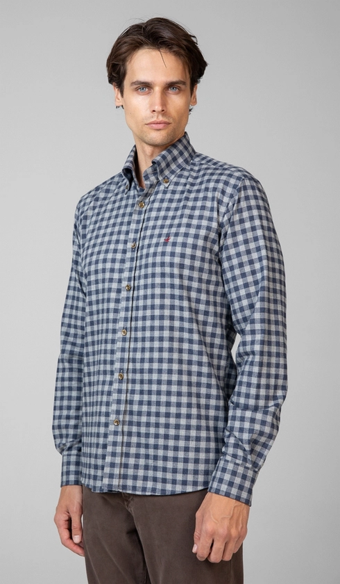 Camisa Manga Longa Flanela Xadrez