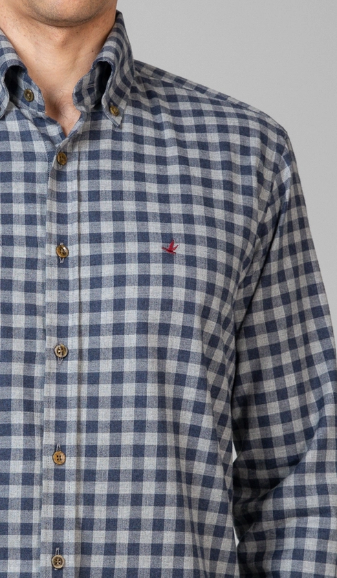 Camisa Manga Longa Flanela Xadrez