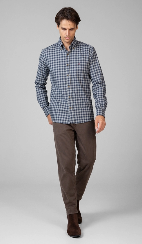 Camisa Manga Longa Flanela Xadrez