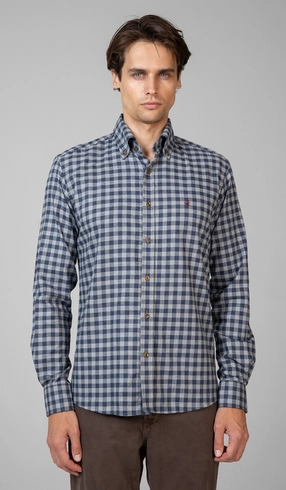 Camisa Manga Longa Flanela Xadrez