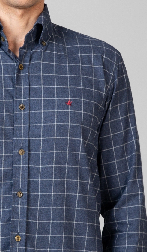 Camisa Manga Longa Flanela Xadrez