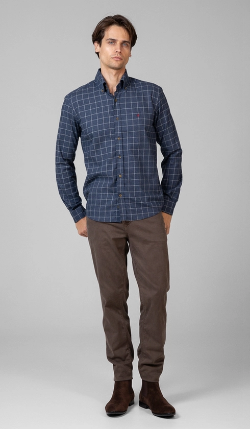 Camisa Manga Longa Flanela Xadrez