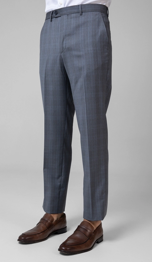 Terno Xadrez Super 120 Slim Jaquetão