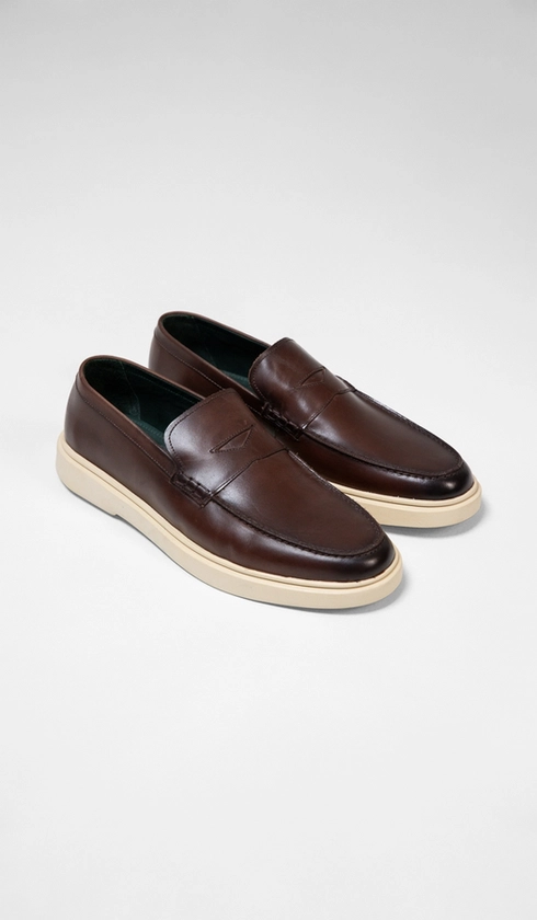 Sapato Mocassim Bari Gold
