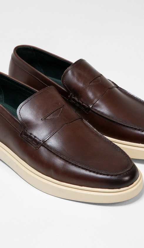 Sapato Mocassim Bari Gold