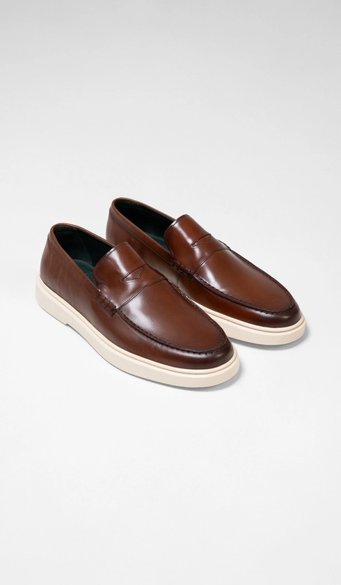 Sapato Mocassim Bari Gold