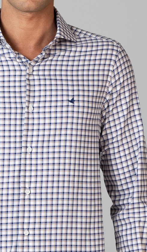 Camisa Manga Longa Xadrez