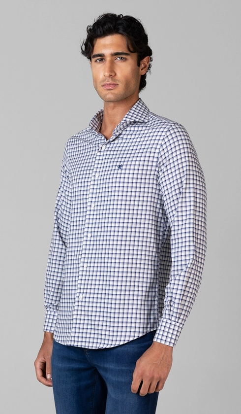 Camisa Manga Longa Xadrez