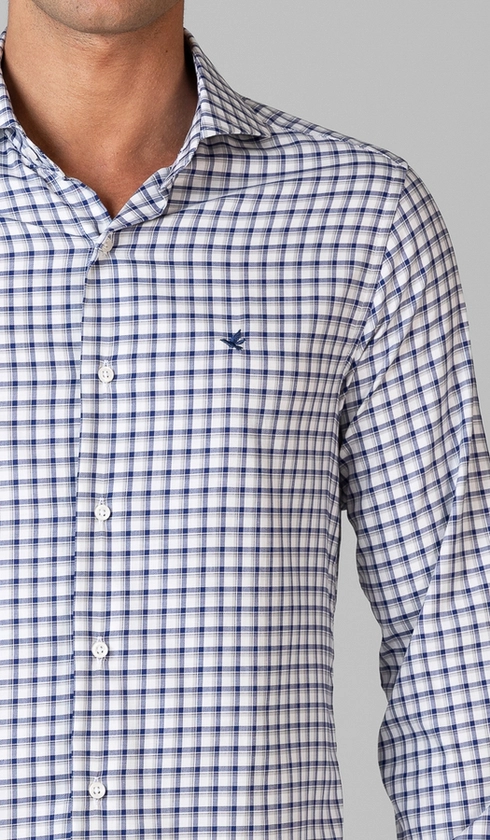 Camisa Manga Longa Xadrez