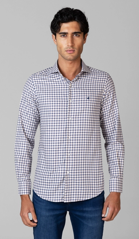 Camisa Manga Longa Xadrez