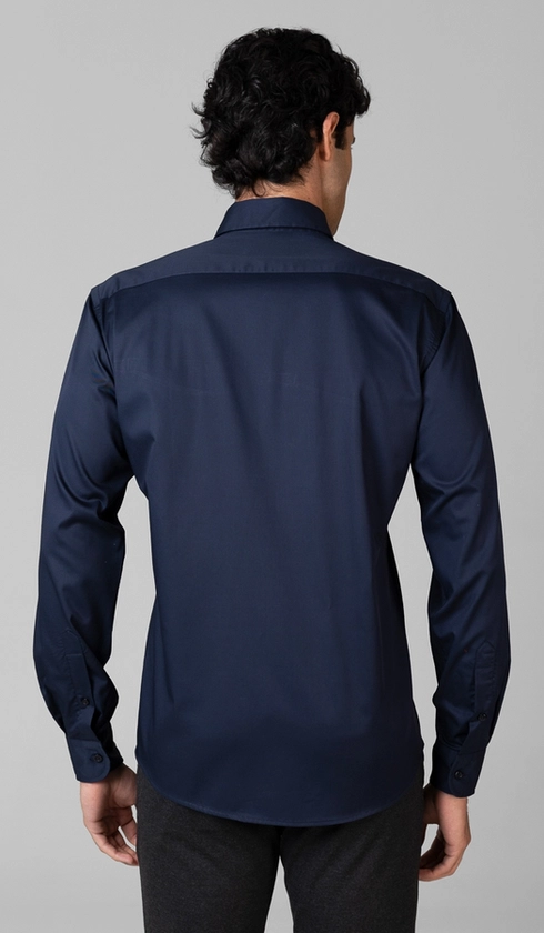 Camisa Manga Longa Lisa Button Down
