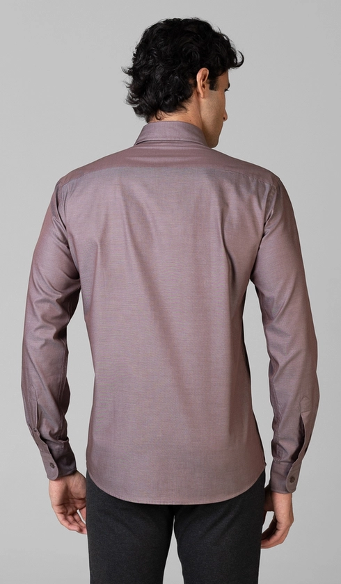 Camisa Manga Longa Lisa Button Down