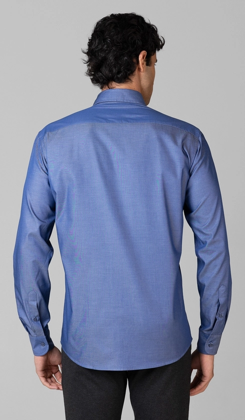 Camisa Manga Longa Lisa Button Down