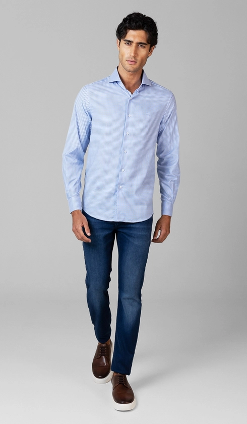 Camisa Manga Longa Xadrez