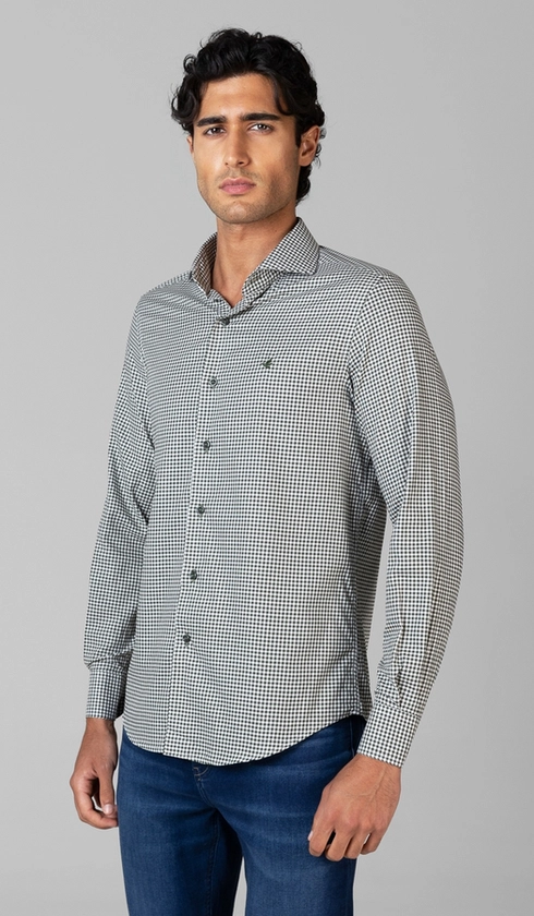 Camisa Manga Longa Xadrez