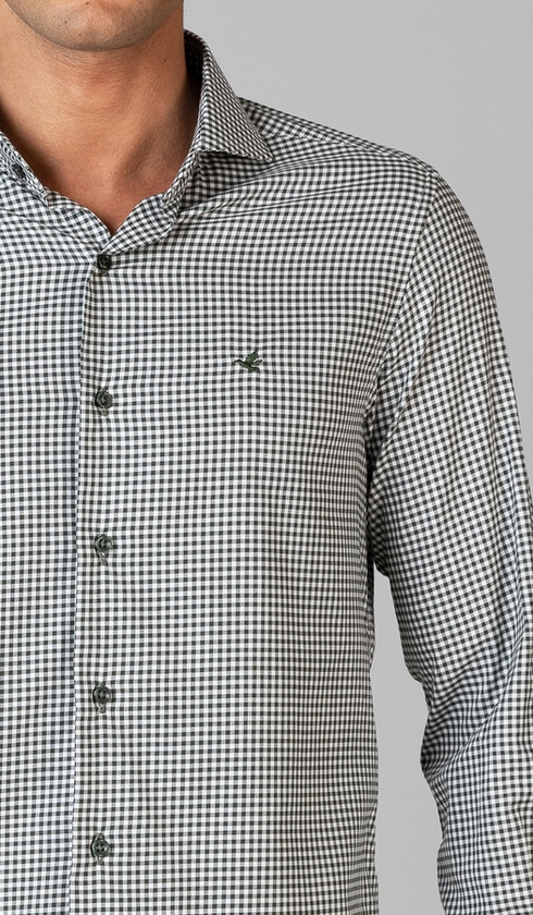 Camisa Manga Longa Xadrez