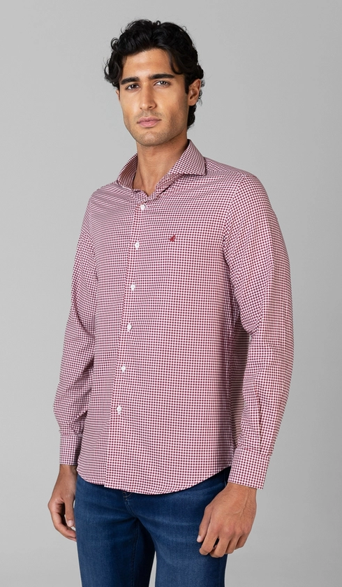 Camisa Manga Longa Xadrez