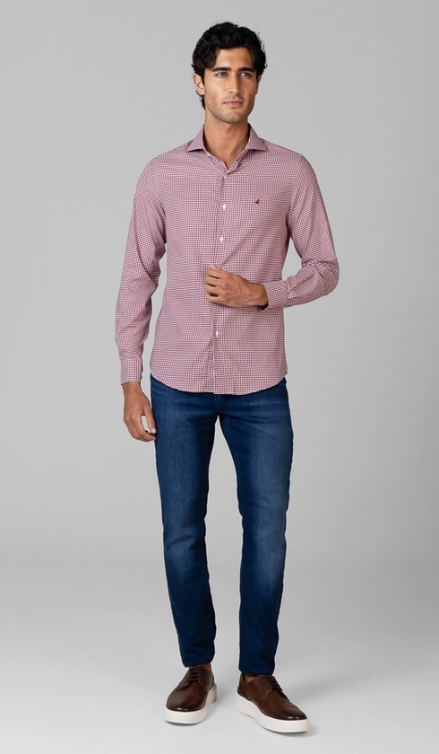 Camisa Manga Longa Xadrez