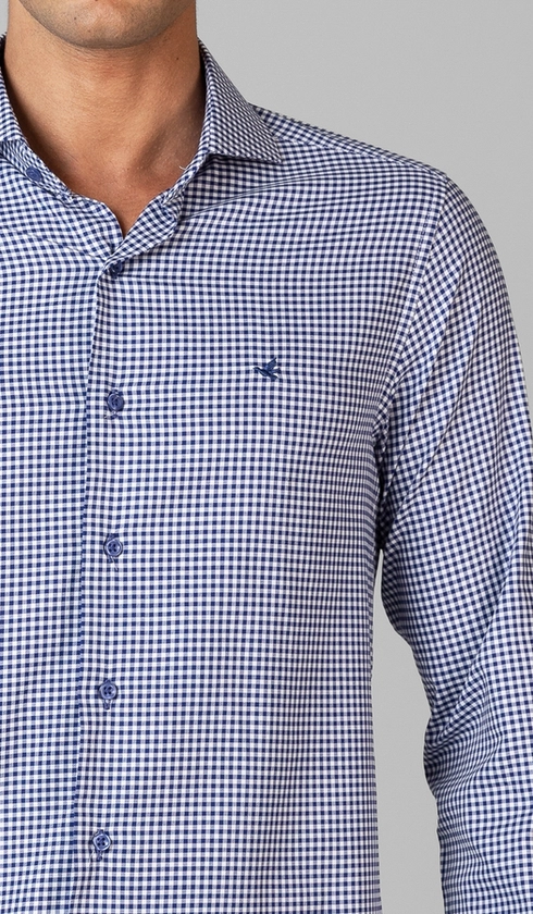 Camisa Manga Longa Xadrez
