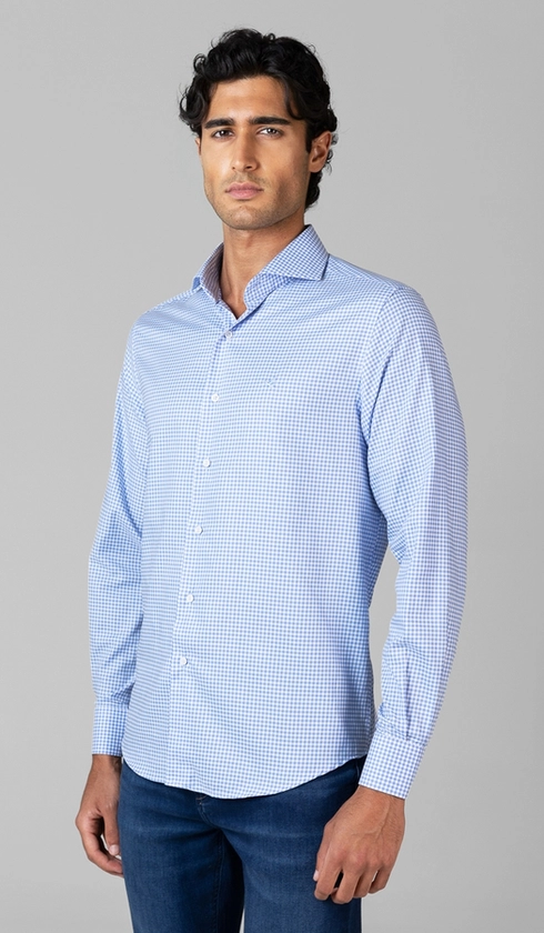 Camisa Manga Longa Xadrez
