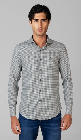 Camisa Manga Longa Xadrez