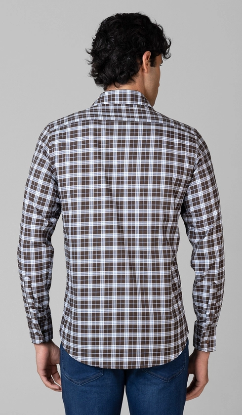 Camisa Manga Longa Xadrez