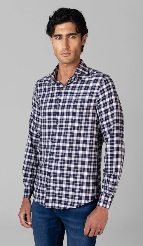 Camisa Manga Longa Xadrez