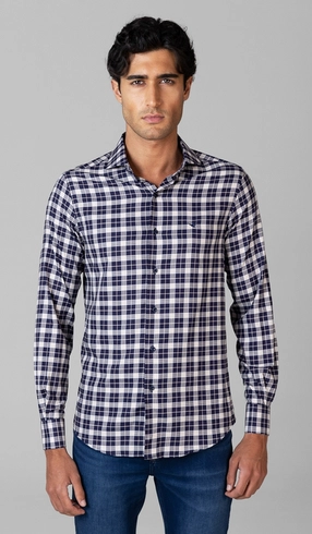 Camisa Manga Longa Xadrez