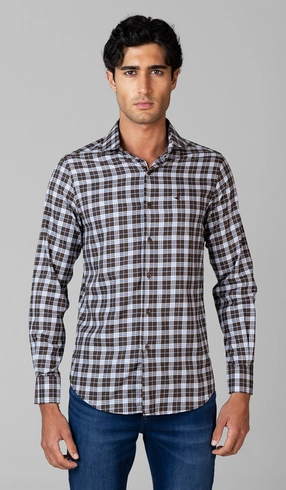 Camisa Manga Longa Xadrez